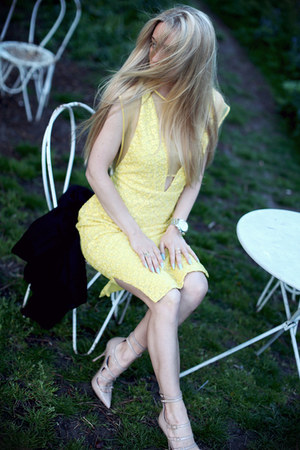 Topshop Unique Prefall dress - Kurt Geiger heels