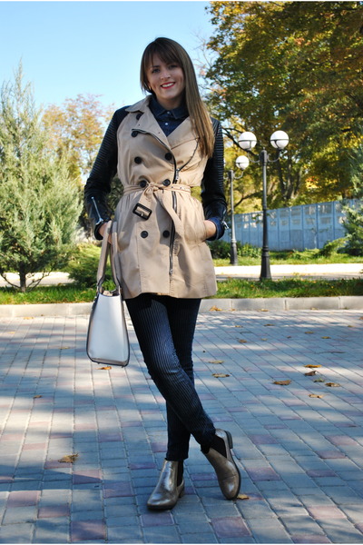 stradivarius yellow coat