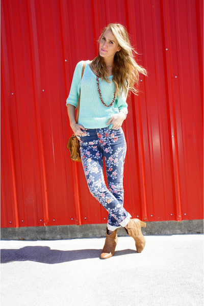 citizens of humanity floral jeans