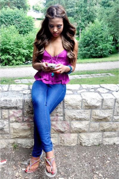 river island sandals asos