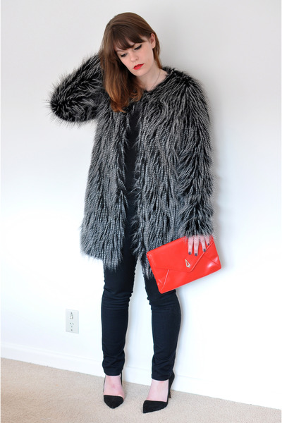 fluffy coat zara