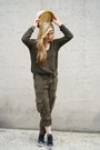 Uniqlo-hat-bershka-sweater-zara-pants-addidas-sneakers