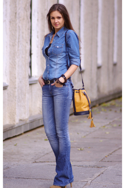 Blue 7 For All Mankind Jeans Chictopia