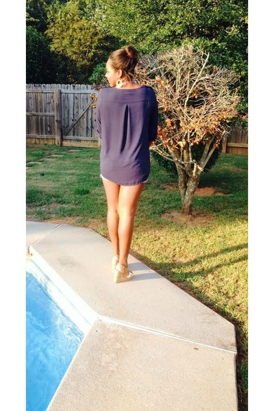 navy blue wedges target