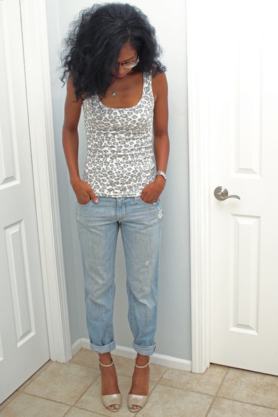 nine west boyfriend jeans