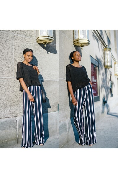 dynamite striped pants