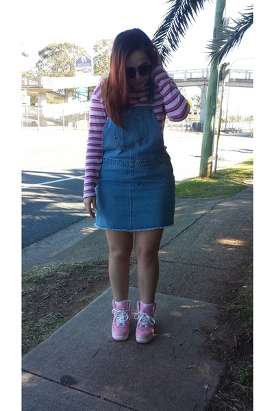 denim pinafore dress sportsgirl