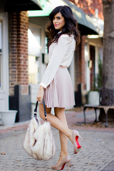 stunning off white skirt outfit shoes
