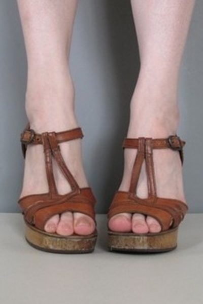 60s style sandals