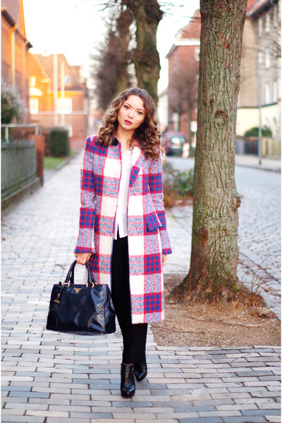 zara plaid coats