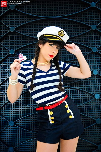 sailor shirts and hats