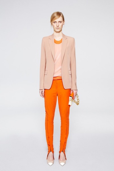 balenciaga pants womens orange