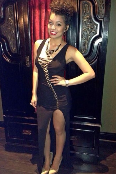 Black Foreign Exchange Dresses Necklaces Black Foreign Exchange Dress Necklace