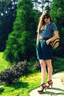 Green-thrifted-shorts-gray-american-apparel-t-shirt-brown-thrifted-purse-b
