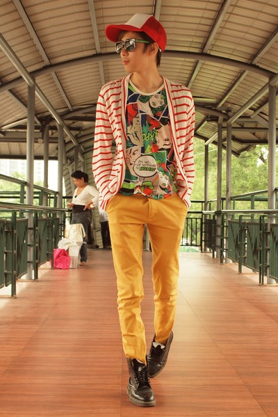 mustard yellow jeans mens