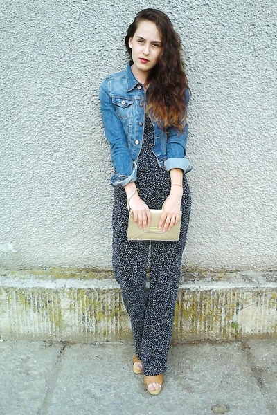 rompers with jean jackets