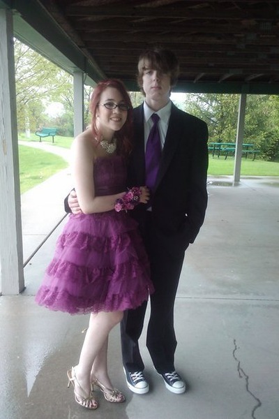 betsey johnson purple dress