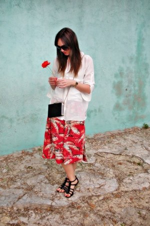 ruby red 1690 Miss Vintage skirt