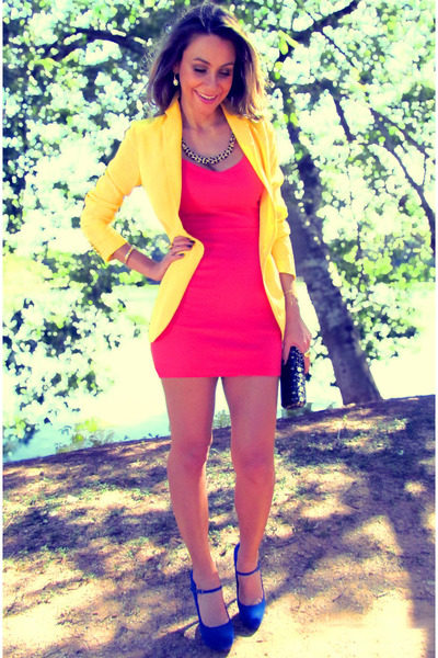 red blue and yellow outfit