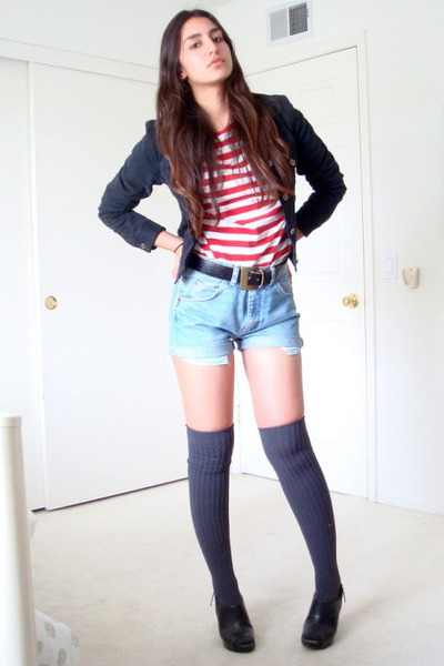 Club Tops on Club Monaco Jacket Red Ralph Lauren Top Blue Diy Vintage Wrangler Shor