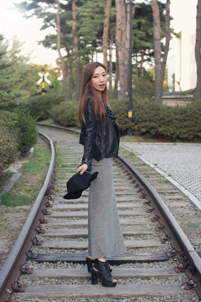 grey leather jacket forever 21