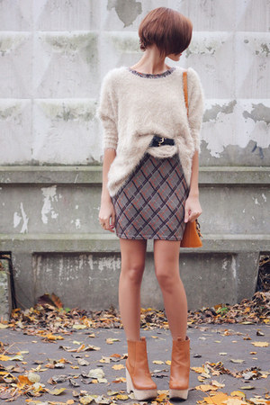nowIStyle sweater - Jeffrey Campbell boots - nowIStyle dress