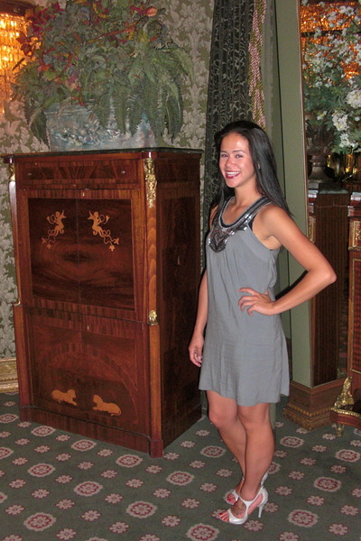 banana republic silver shoes