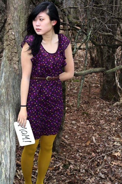 Brown Fashion Tights on Looks Con Medias De Colores Moda Foros Vogue