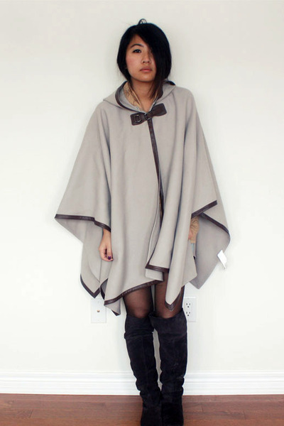 poncho coat zara