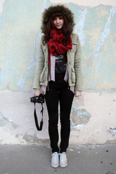Red Abercrombie Jacket Red Abercrombie Jacket