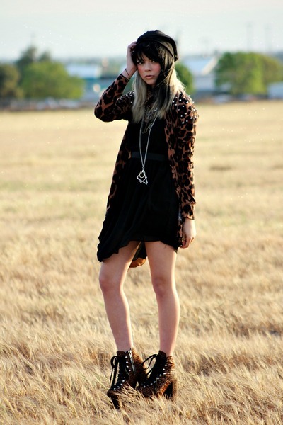 Black Romwe Dresses Burnt Orange Unif Boots Foreign Exchange Black Romwe Dress Burnt Orange Unif Boots Foreign Exchange Hat