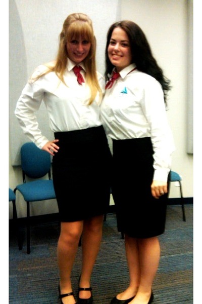 flight attendant mary jane shoes