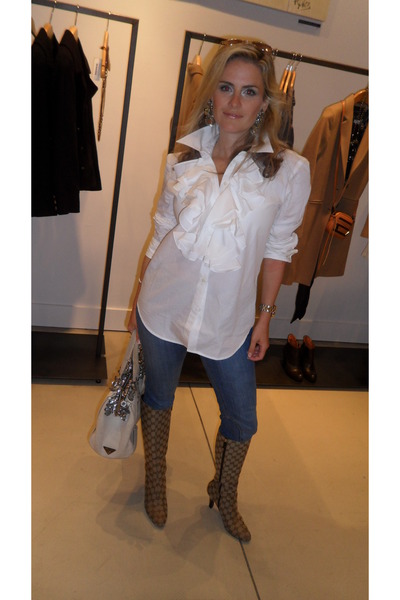 Ralph Lauren Shirts, Gucci Boots, H&M Jeans | 