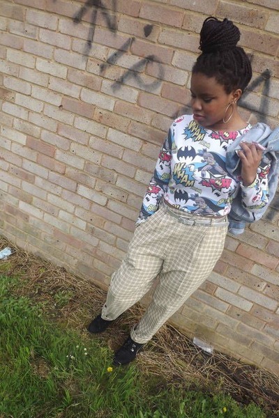 batman crop top forever 21