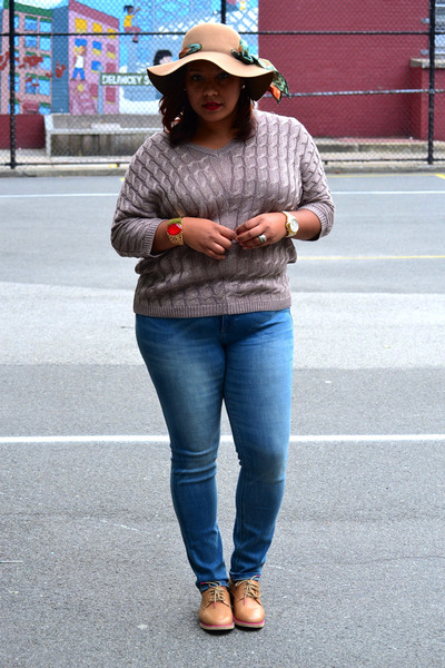 New York and Company sweater - Sketchers shoes - New York and Company jeans