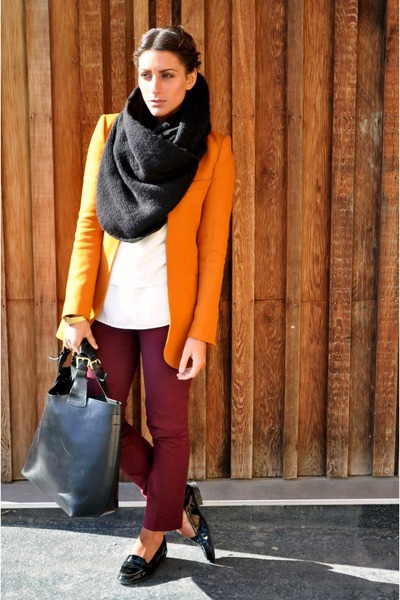 Zara Blazers, Topshop Scarves, Zara Bags, Zara Jumpers