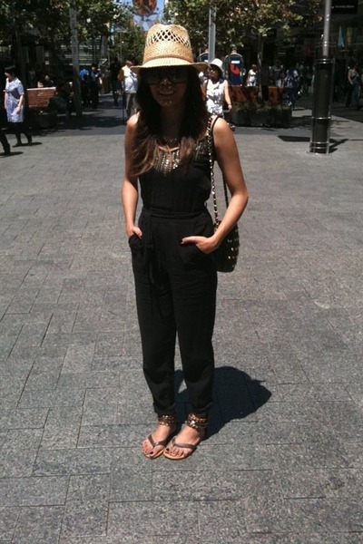 sportsgirl black jumpsuit