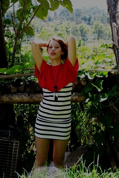 Homemade Red Dresses