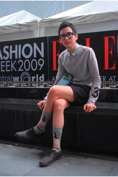 Black Socks With Shorts