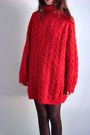 Red-90s-vintage-sweater