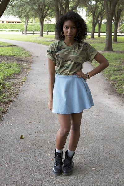 dr martens green smooth