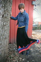 modcloth skirt - Gap jacket