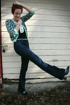 H&M cardigan - Marc by Marc Jacobs shoes - Forever 21 jeans