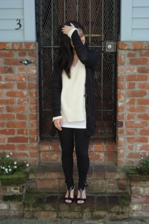 Gap sweater - Aldo leggings - Nine West shoes